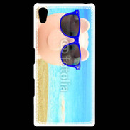 Coque Personnalisée Sony Xpéria Z5 Cochon à la mer
