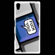 Coque Personnalisée Sony Xpéria Z5 Clavier humour fuck you