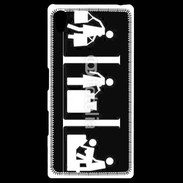 Coque Personnalisée Sony Xpéria Z5 humour panneau