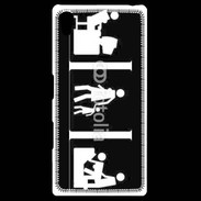 Coque Personnalisée Sony Xpéria Z5 humour panneau 2