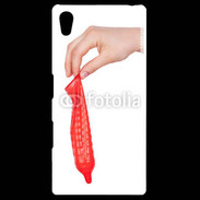 Coque Personnalisée Sony Xpéria Z5 préservatif rouge
