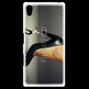 Coque Personnalisée Sony Xpéria Z5 Homme sous escarpin