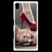 Coque Personnalisée Sony Xpéria Z5 Homme sous escarpin 2