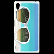 Coque Personnalisée Sony Xpéria Z5 Lunette de soleil sur la plage