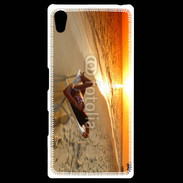 Coque Personnalisée Sony Xpéria Z5 Couché de soleil agréable sur la plage