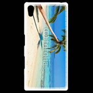 Coque Personnalisée Sony Xpéria Z5 Palmier sur la plage tropicale