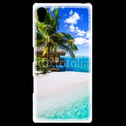 Coque Personnalisée Sony Xpéria Z5 Petite île tropicale sur l'océan indien