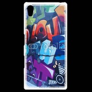 Coque Personnalisée Sony Xpéria Z5 Graffiti sur un mur