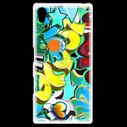 Coque Personnalisée Sony Xpéria Z5 Graffiti Urban Art Background 620