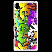 Coque Personnalisée Sony Xpéria Z5 Graffiti Urban Art Background 630