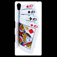 Coque Personnalisée Sony Xpéria Z5 Carré de dames au poker