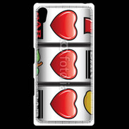 Coque Personnalisée Sony Xpéria Z5 Triple coeur machine à sous