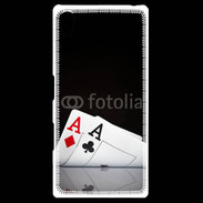 Coque Personnalisée Sony Xpéria Z5 Paire d'As au poker 85