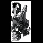 Coque Personnalisée Sony Xpéria Z5 Tuning moto noire