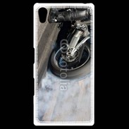 Coque Personnalisée Sony Xpéria Z5 Roue en feu dragster 8