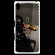 Coque Personnalisée Sony Xpéria Z5 Femme sexy moto 3