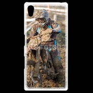 Coque Personnalisée Sony Xpéria Z5 Moto cross dans la boue 15