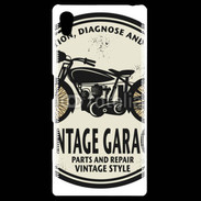 Coque Personnalisée Sony Xpéria Z5 Moto vintage Garage
