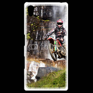 Coque Personnalisée Sony Xpéria Z5 motocross with waterfall