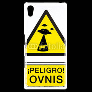 Coque Personnalisée Sony Xpéria Z5 Warning Ovni