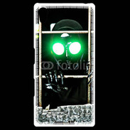 Coque Personnalisée Sony Xpéria Z5 Œil vert Alien