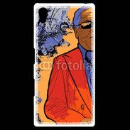 Coque Personnalisée Sony Xpéria Z5 Joueur de Saxophone