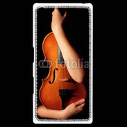 Coque Personnalisée Sony Xpéria Z5 Amour de violon