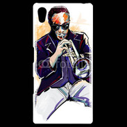 Coque Personnalisée Sony Xpéria Z5 Trompettiste en dessin 65