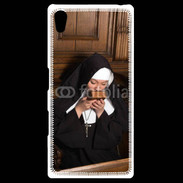 Coque Personnalisée Sony Xpéria Z5 Nonne en prière 2