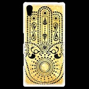 Coque Personnalisée Sony Xpéria Z5 Islam noir et jaune 25