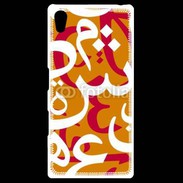 Coque Personnalisée Sony Xpéria Z5 Paterne de lettres Arabes 140