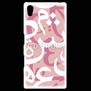 Coque Personnalisée Sony Xpéria Z5 Paterne de lettres Arabes 160