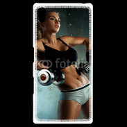 Coque Personnalisée Sony Xpéria Z5 Musculation féminine