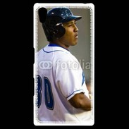 Coque Personnalisée Sony Xpéria Z5 Joueur de baseball