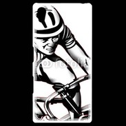 Coque Personnalisée Sony Xpéria Z5 Dessin de cycliste