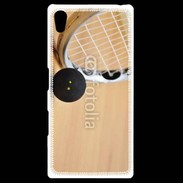 Coque Personnalisée Sony Xpéria Z5 Squash raquette et balle