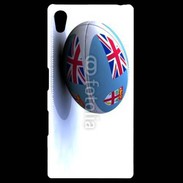 Coque Personnalisée Sony Xpéria Z5 Ballon de rugby Fidji
