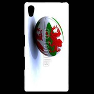 Coque Personnalisée Sony Xpéria Z5 Ballon de rugby Pays de Galles