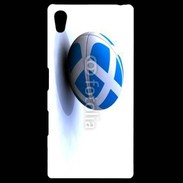 Coque Personnalisée Sony Xpéria Z5 Ballon de rugby Ecosse