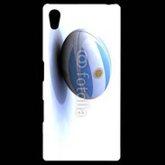 Coque Personnalisée Sony Xpéria Z5 Ballon de rugby Argentine