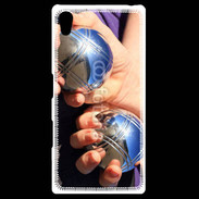 Coque Personnalisée Sony Xpéria Z5 Pétanque féminine