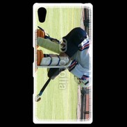 Coque Personnalisée Sony Xpéria Z5 Gardien de Hockey sur gazon