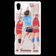 Coque Personnalisée Sony Xpéria Z5 Joueuses de volleyball au filet 2