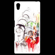 Coque Personnalisée Sony Xpéria Z5 Illustration de cycliste 2