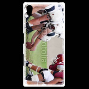 Coque Personnalisée Sony Xpéria Z5 Face à face football américain
