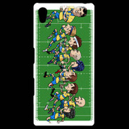 Coque Personnalisée Sony Xpéria Z5 Cartoon rugby 1
