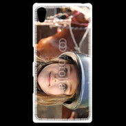 Coque Personnalisée Sony Xpéria Z5 Petite fille équitation