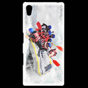 Coque Personnalisée Sony Xpéria Z5 Rafting en rivière très agitée 