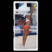 Coque Personnalisée Sony Xpéria Z5 Beach Volley féminin 50