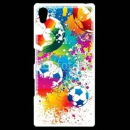 Coque Personnalisée Sony Xpéria Z5 football en couleurs 800